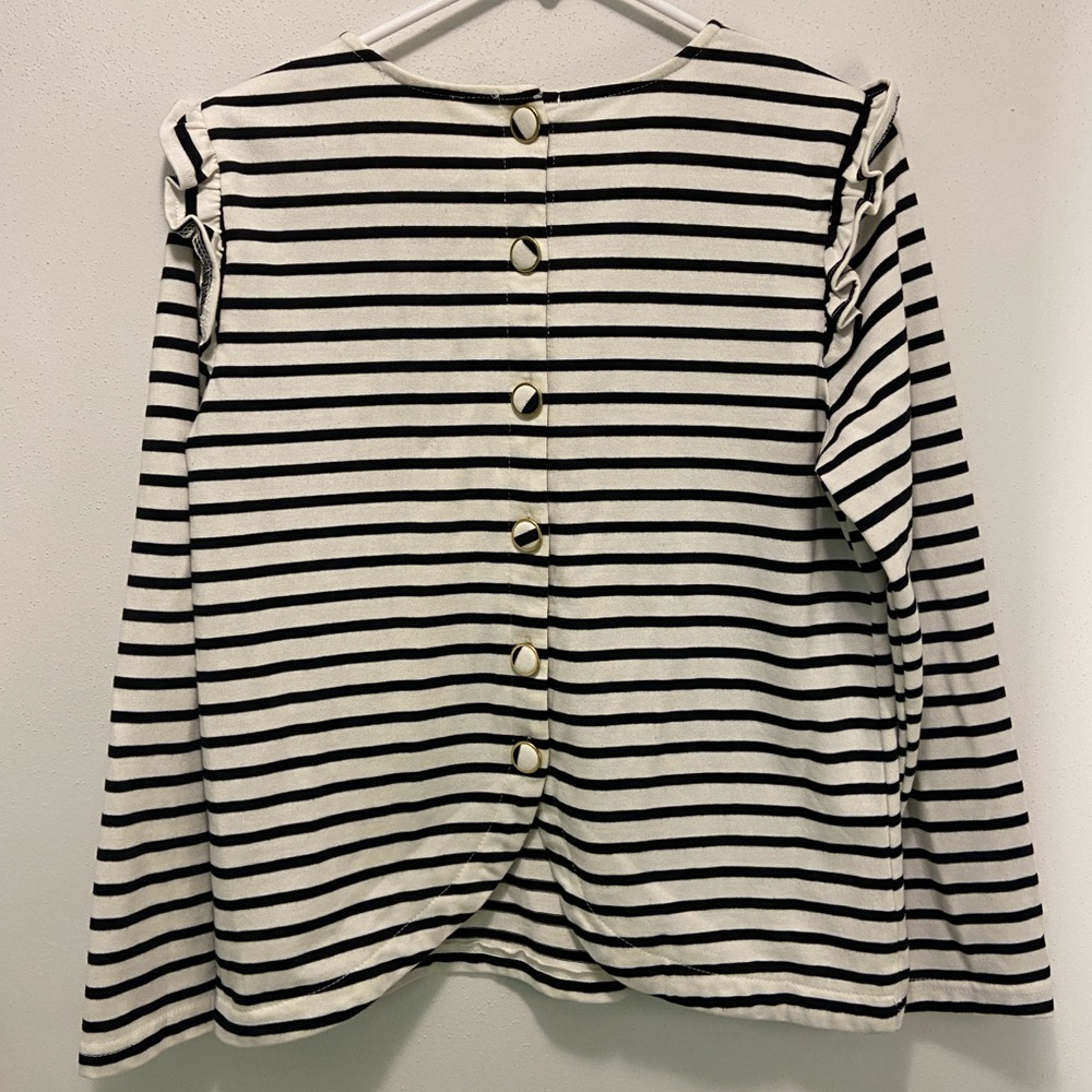 Striped Long Sleeve Top - Picture 4 of 7